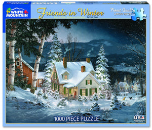 Friends in Winter 1000pc Puzzle