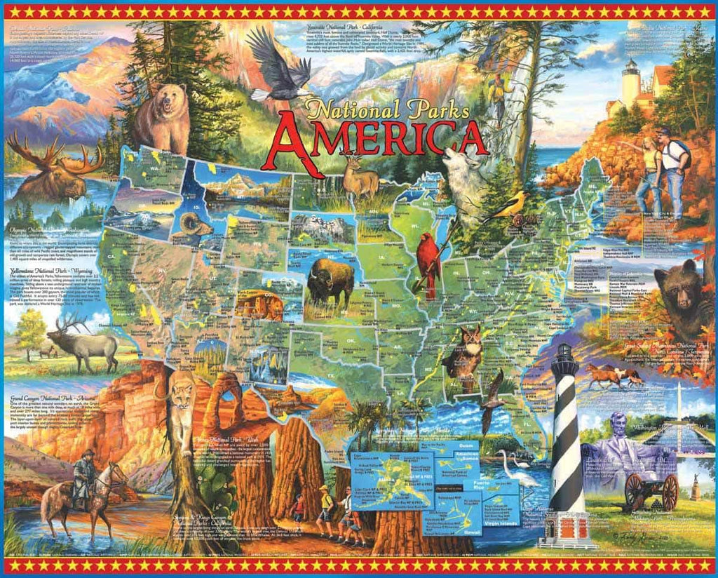 1000pc National Parks Puzzle