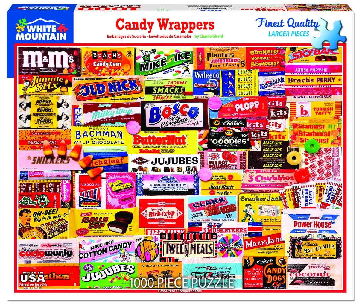 1000pc Candy Wrappers Puzzle