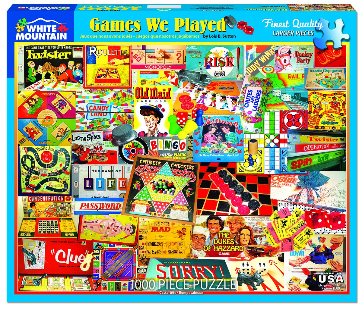 1000pc Games We Played Puzzle