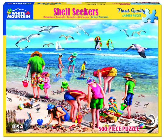 500pc Shell Seekers Puzzle