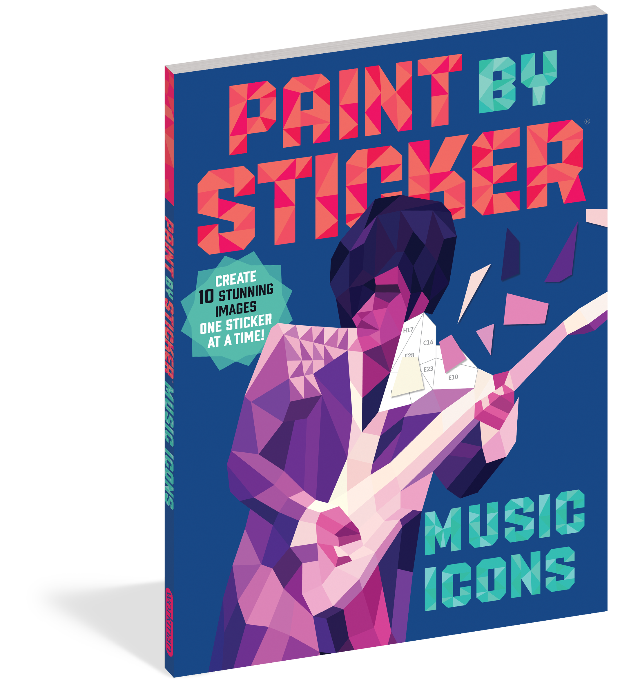 Paint By Sticker Music Icons