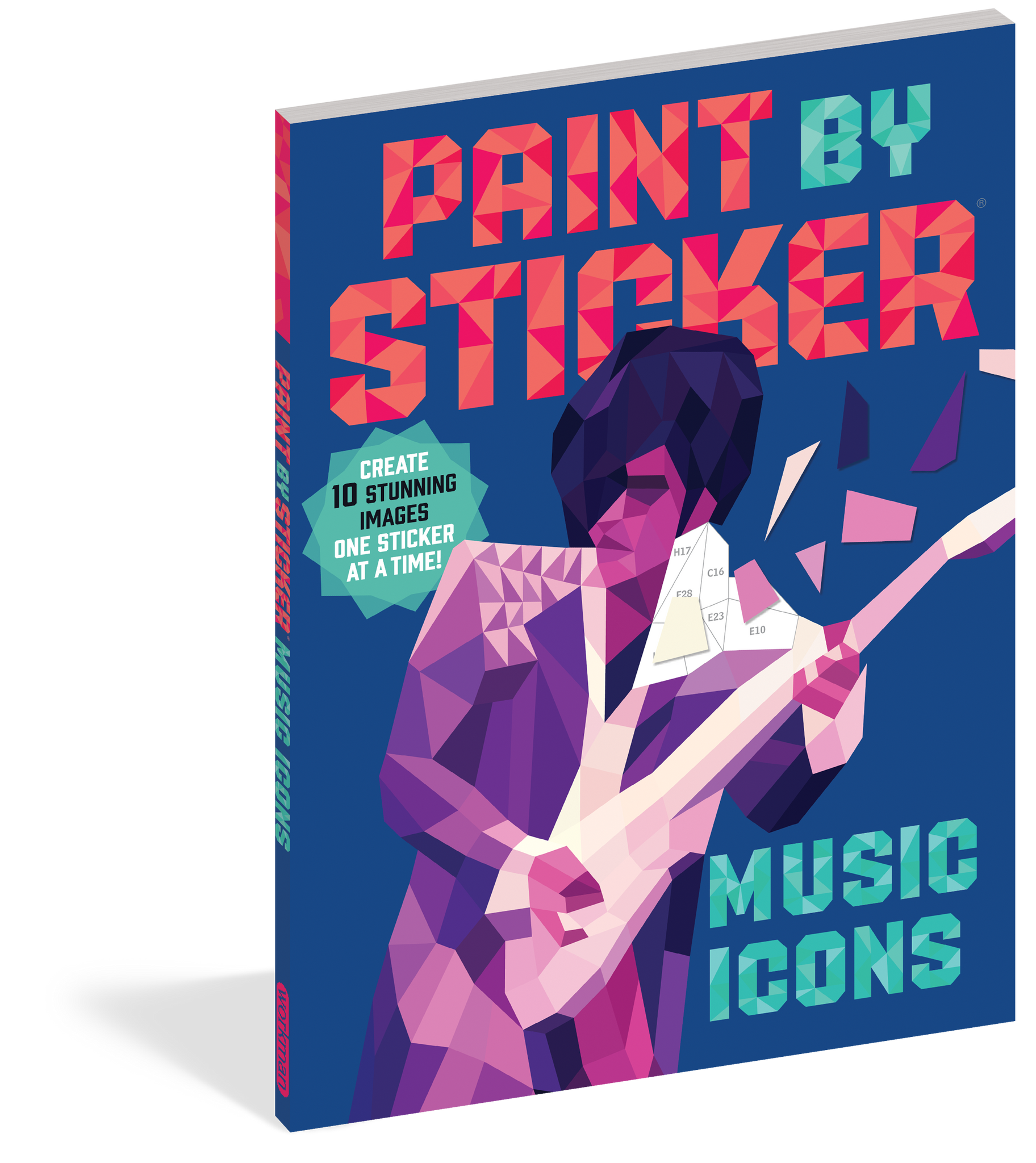 Paint By Sticker Music Icons