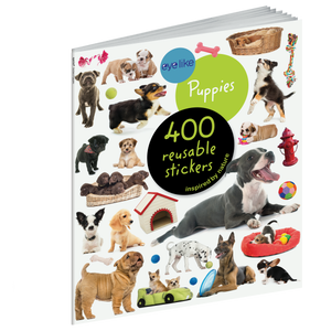 Eyelike: Puppies Reusable Stickers
