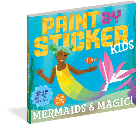 Paint By Stickers Kids Mermaids and Magic