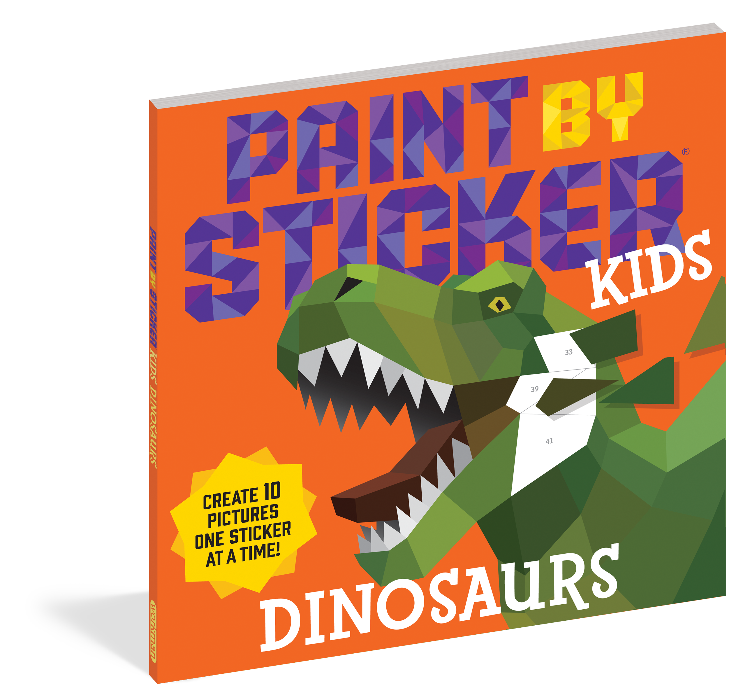 Paint By Sticker Dinosaurs Kid