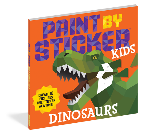 Paint By Sticker Dinosaurs Kids
