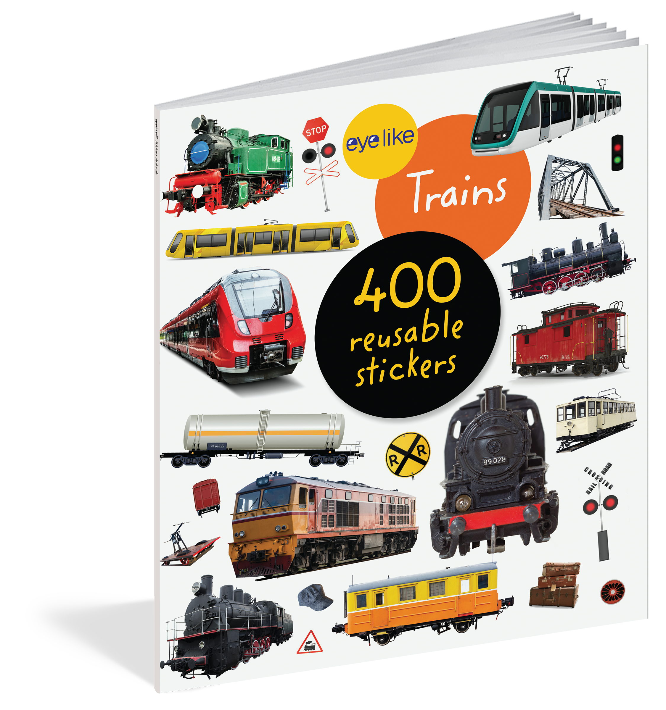 Eyelike:Trains Stickers