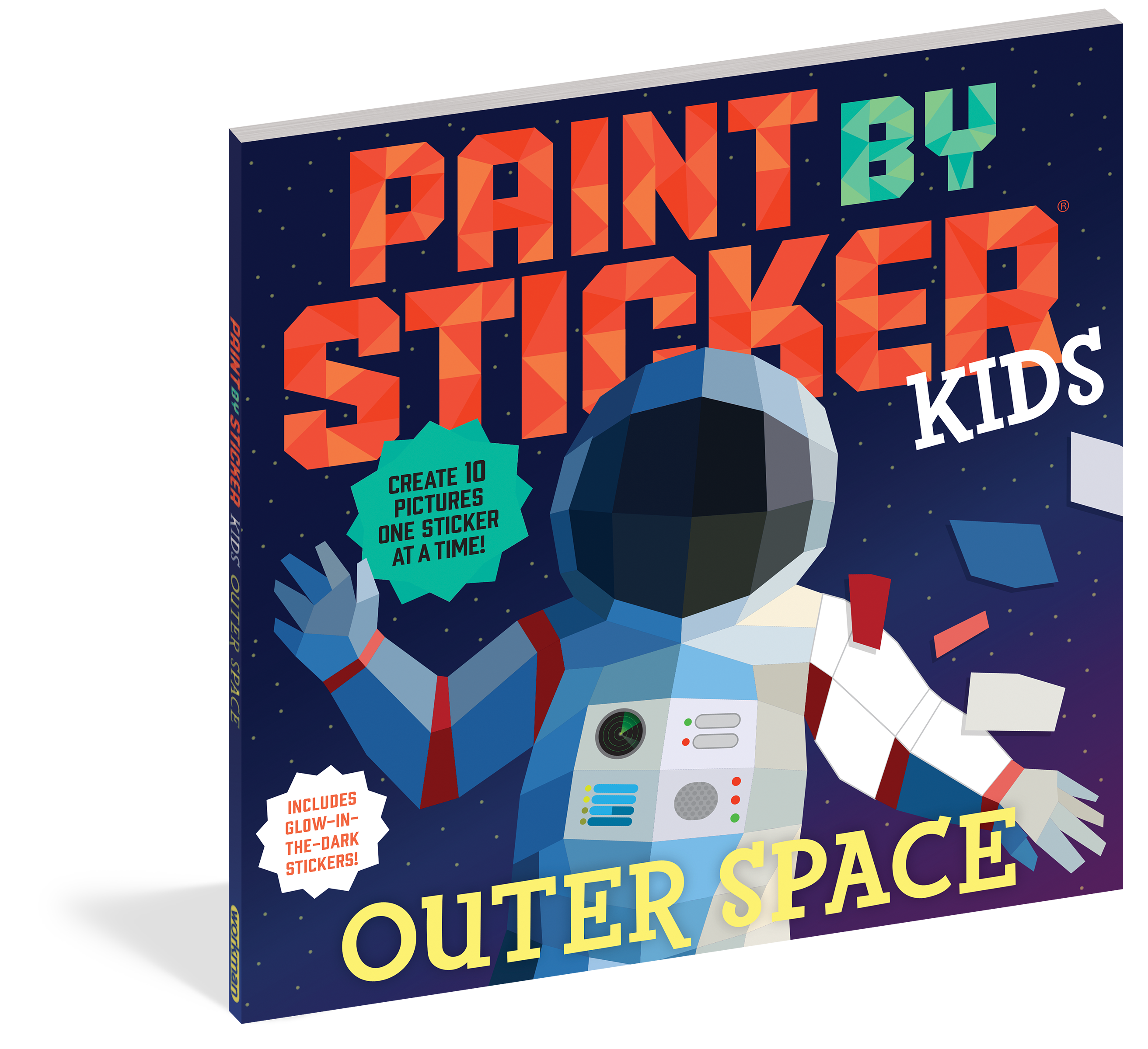 Paint By Stickers Kids Outer Space