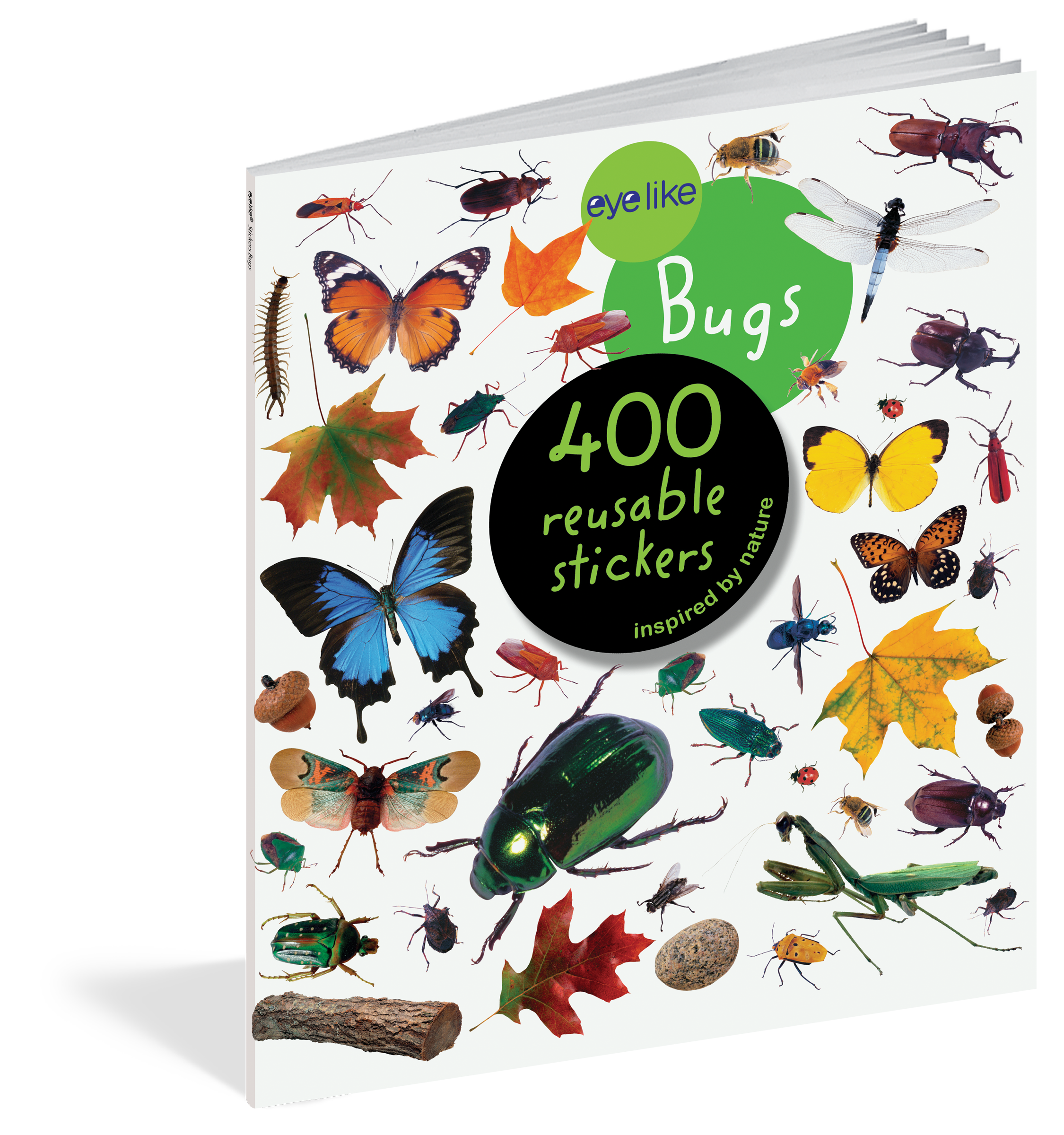 Eyelike: Bugs Reusable Stickers
