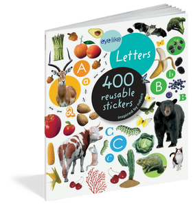 Eyelike: Letters Reusable Stickers