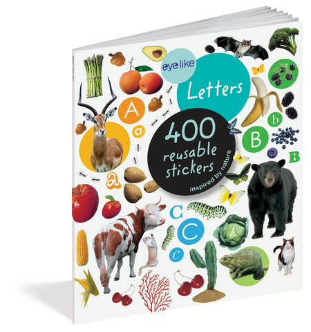 Eyelike: Letters Reusable Stickers