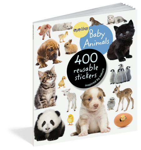 Eyelike: Baby Animal Reusable Stickers