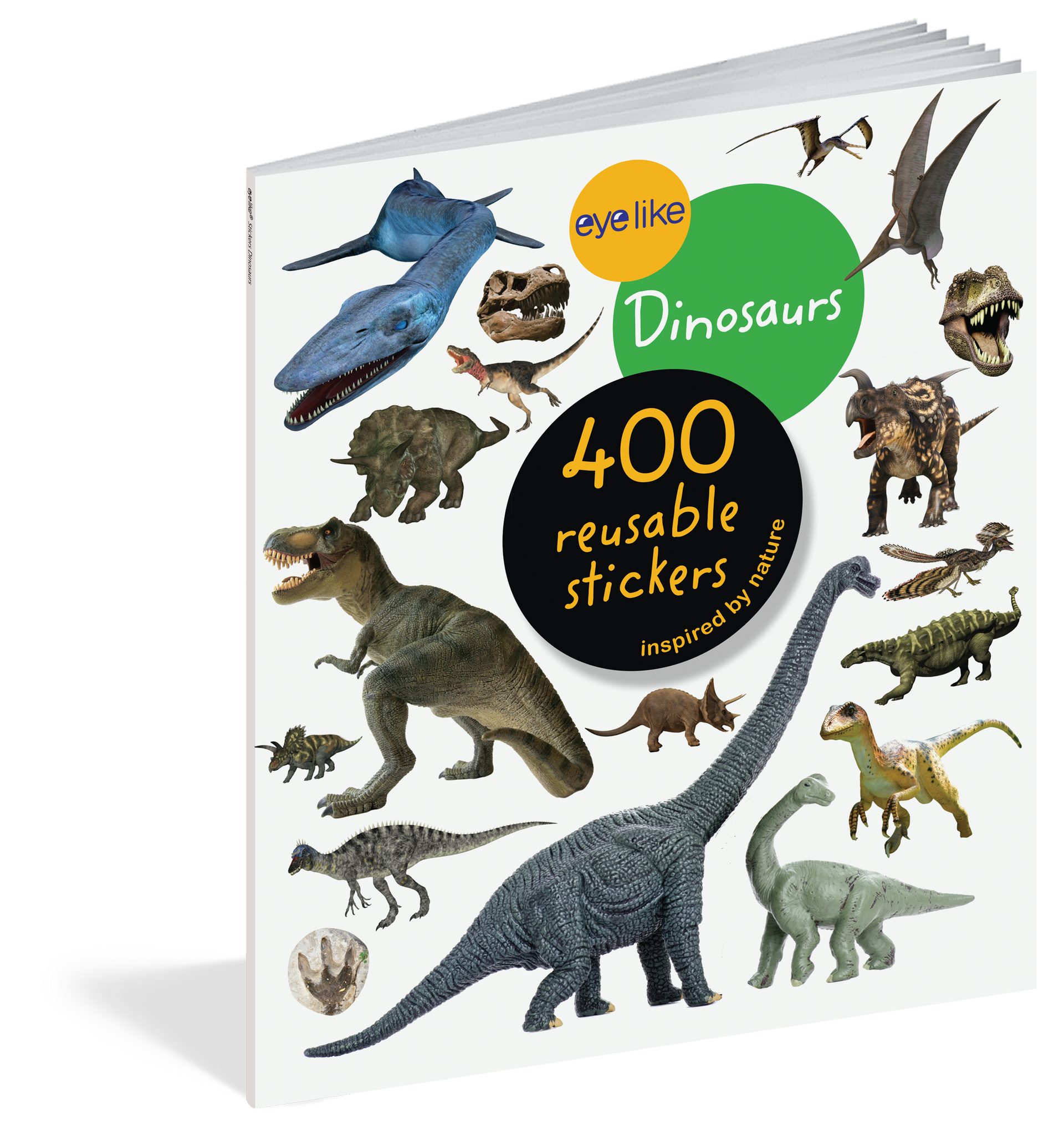 Eyelike: Dinosaur Reusable Stickers