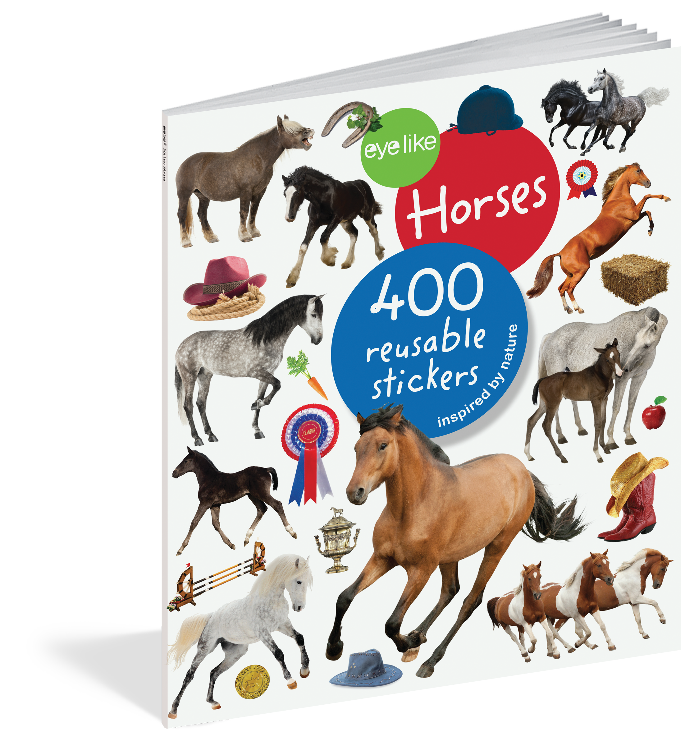 Horses Reusable Stickers