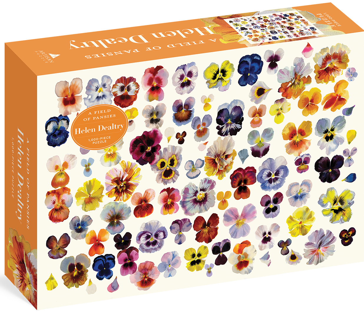Field of Pansies 1000pc Puzzle