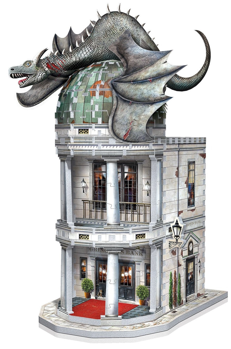 Gringott's Bank 3D Puzzle