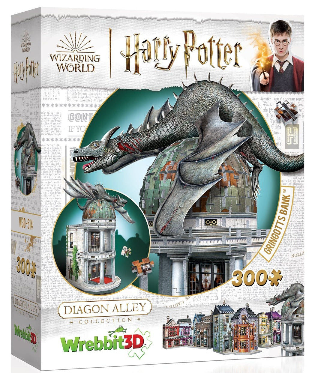 Gringott's Bank 3D Puzzle