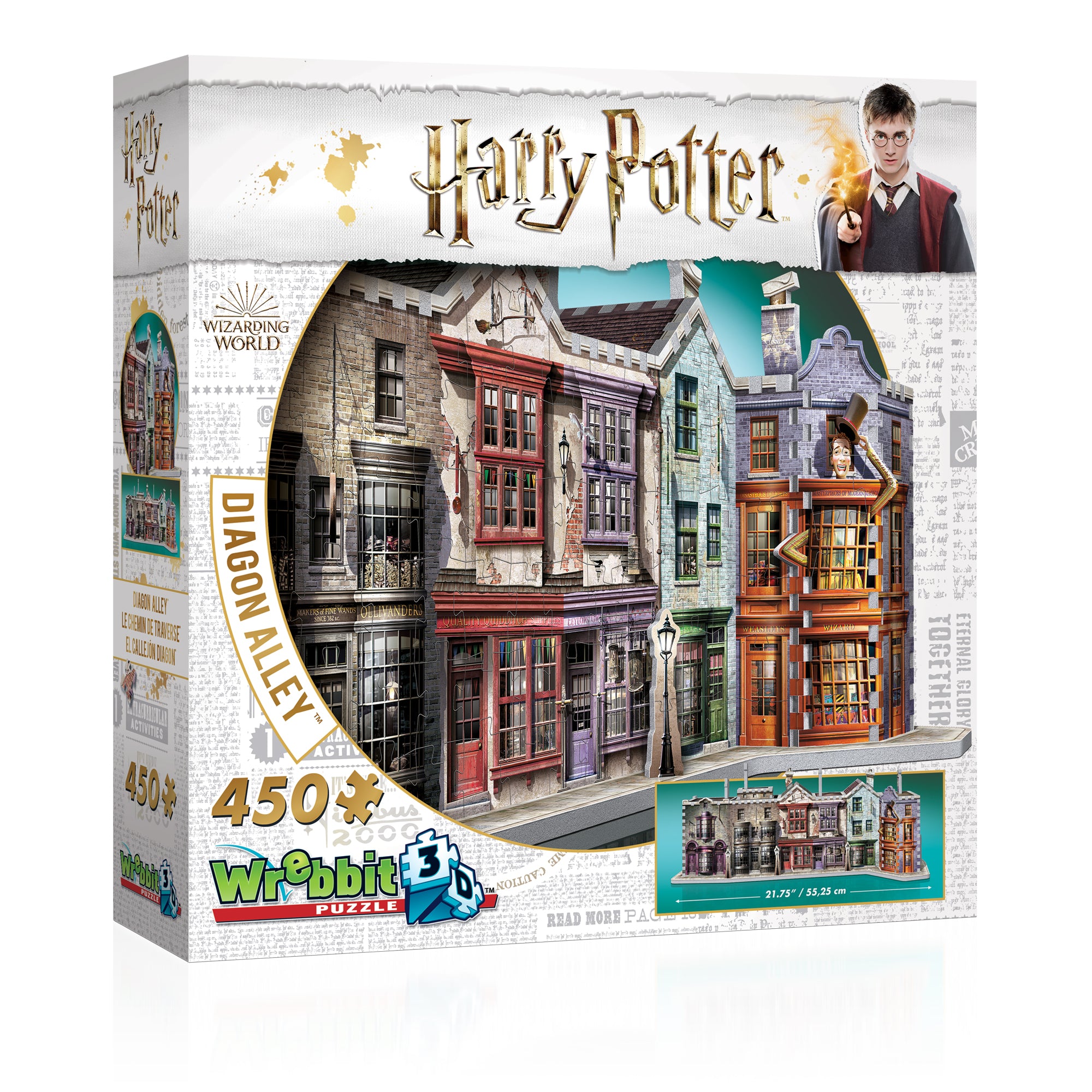 H POTTER DIAGON ALLEY 3D PUZZL