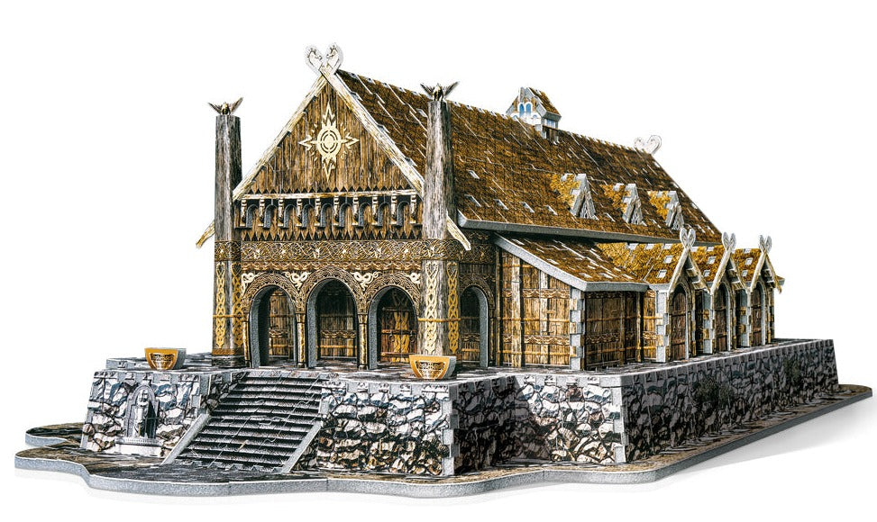 Golden Hall Edoras 3D Puzzle