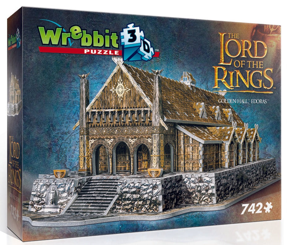 Golden Hall Edoras 3D Puzzle