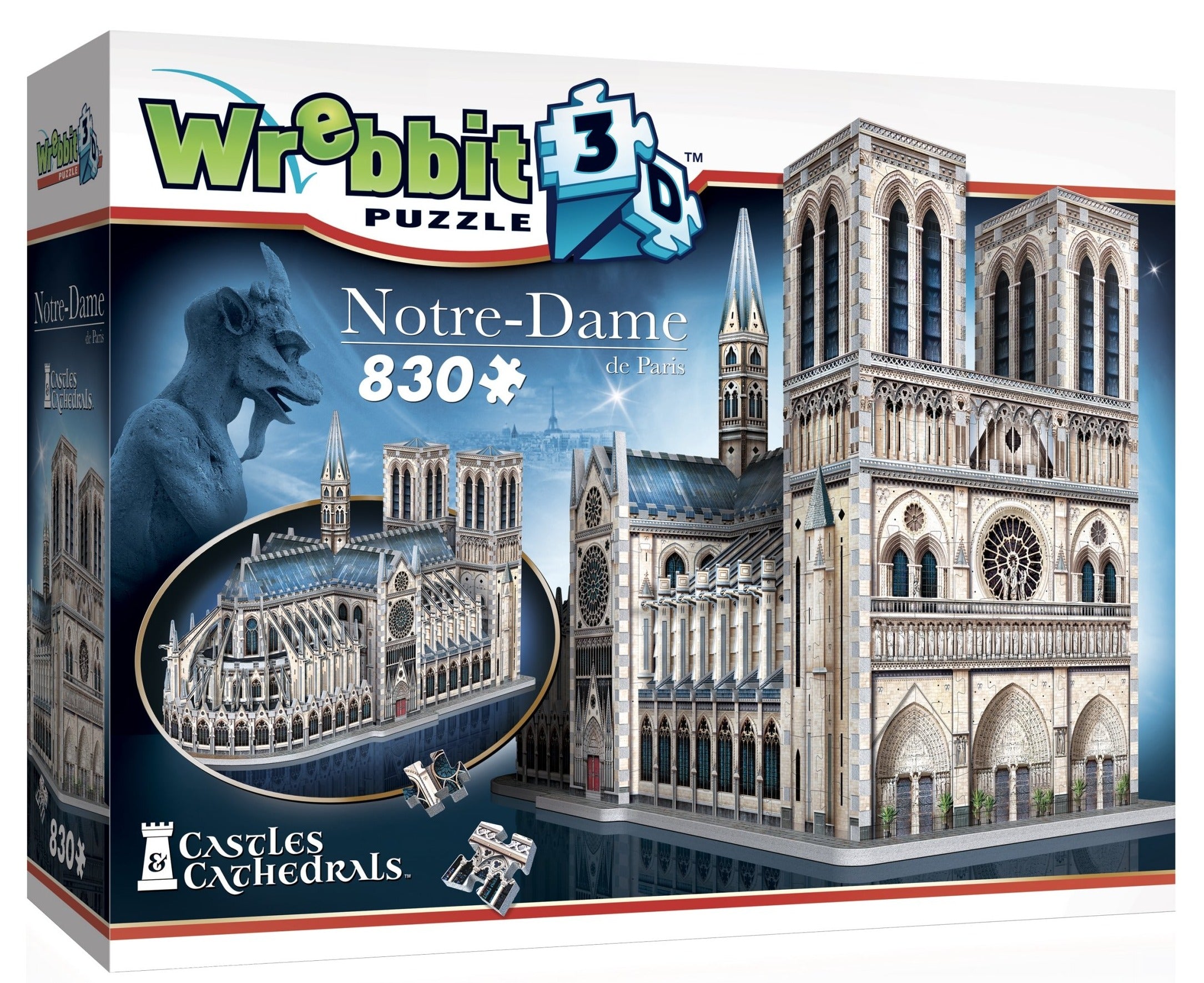 Notre Dame de Paris 3D Puzzle