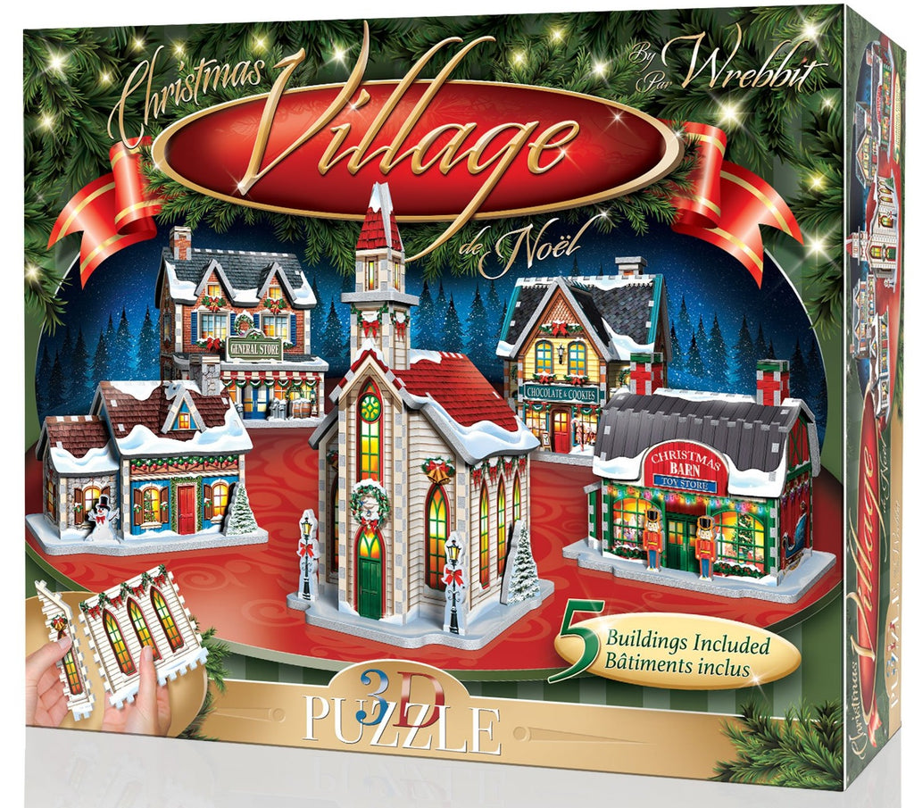 Christmas Village 3D Puzzles