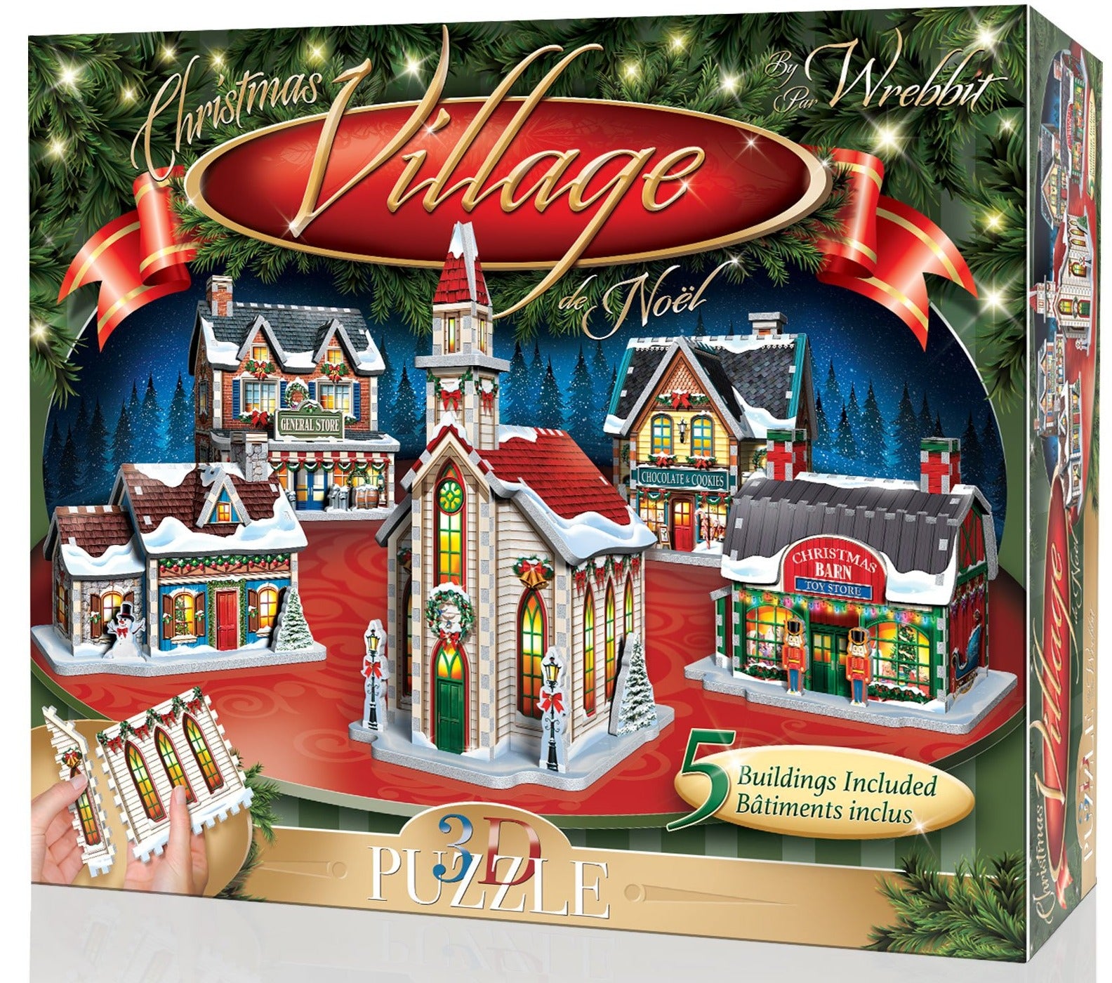 Christmas Village 3D Puzzles