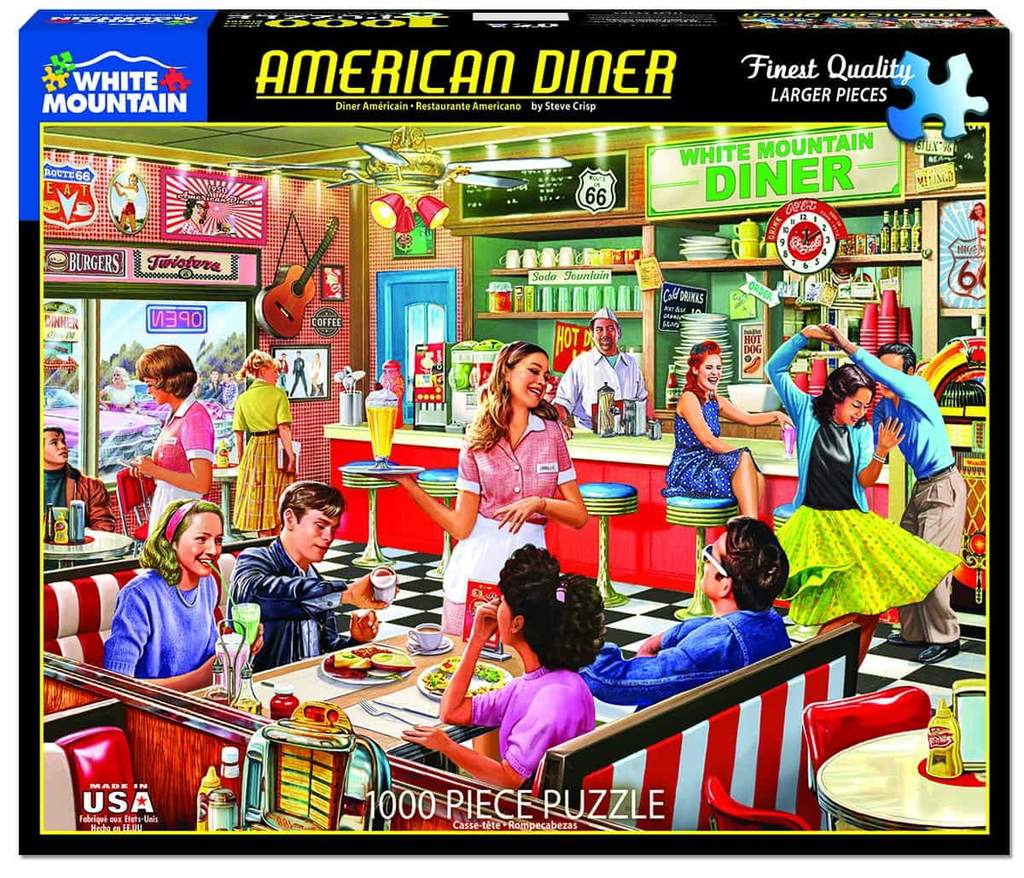 1000pc American Diner Puzzle
