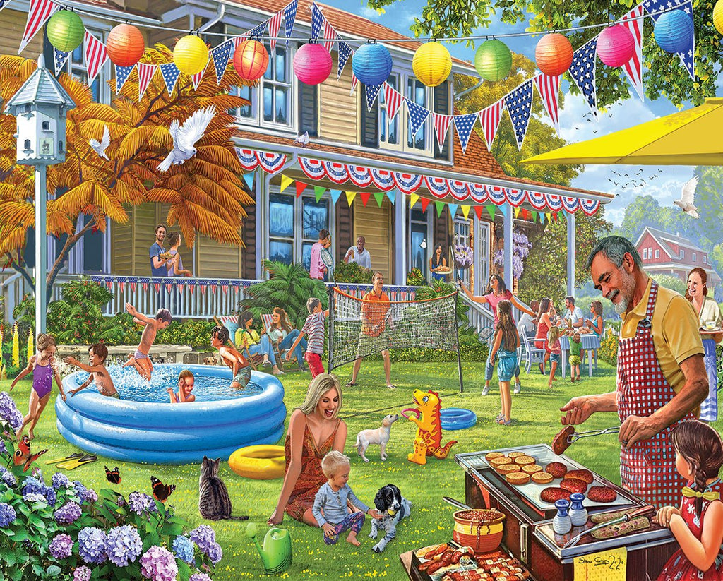 1000pc Backyard BBQ Puzzle