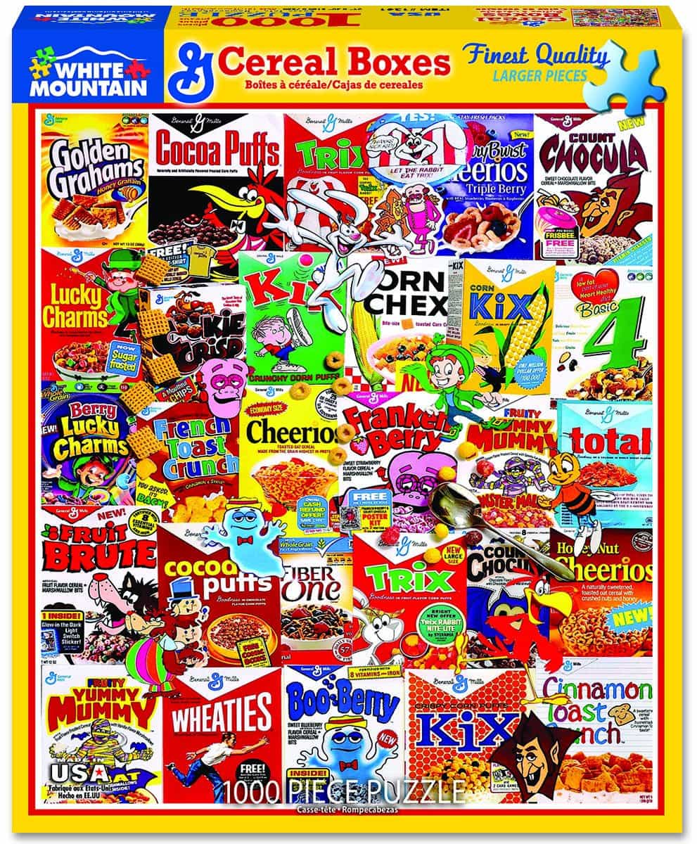 1000pc Cereal Boxes Puzzle