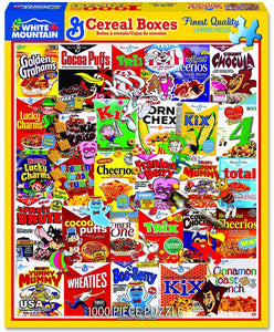 Cereal Boxes 1000pc Puzzle