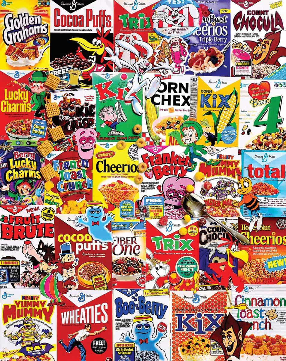 1000pc Cereal Boxes Puzzle