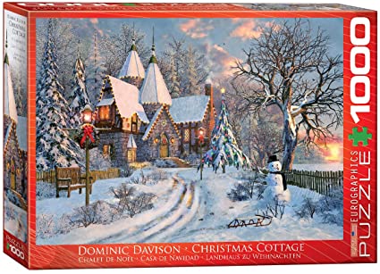 Davison Christmas Cottage 1000PC Puzzle