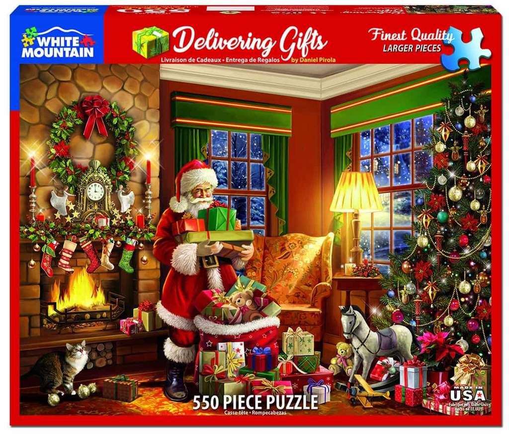 Delivering Gifts 550pc Puzzle
