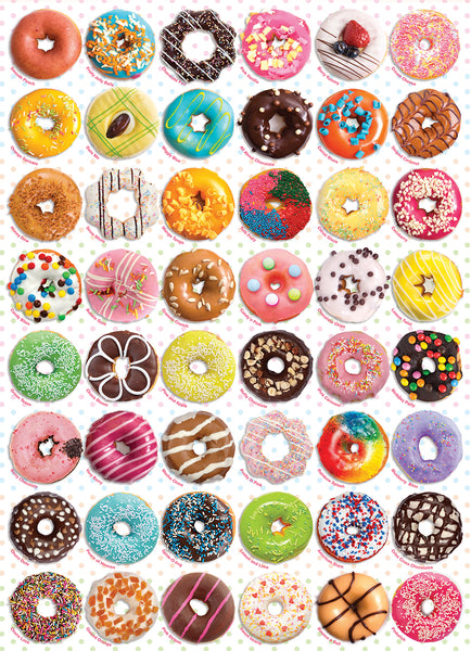 Donuts Tops Sweet Collection 1000pc Puzzle