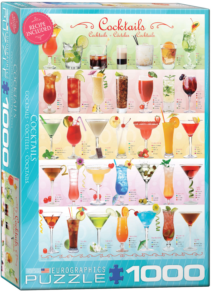 1000pc Cocktails Puzzle