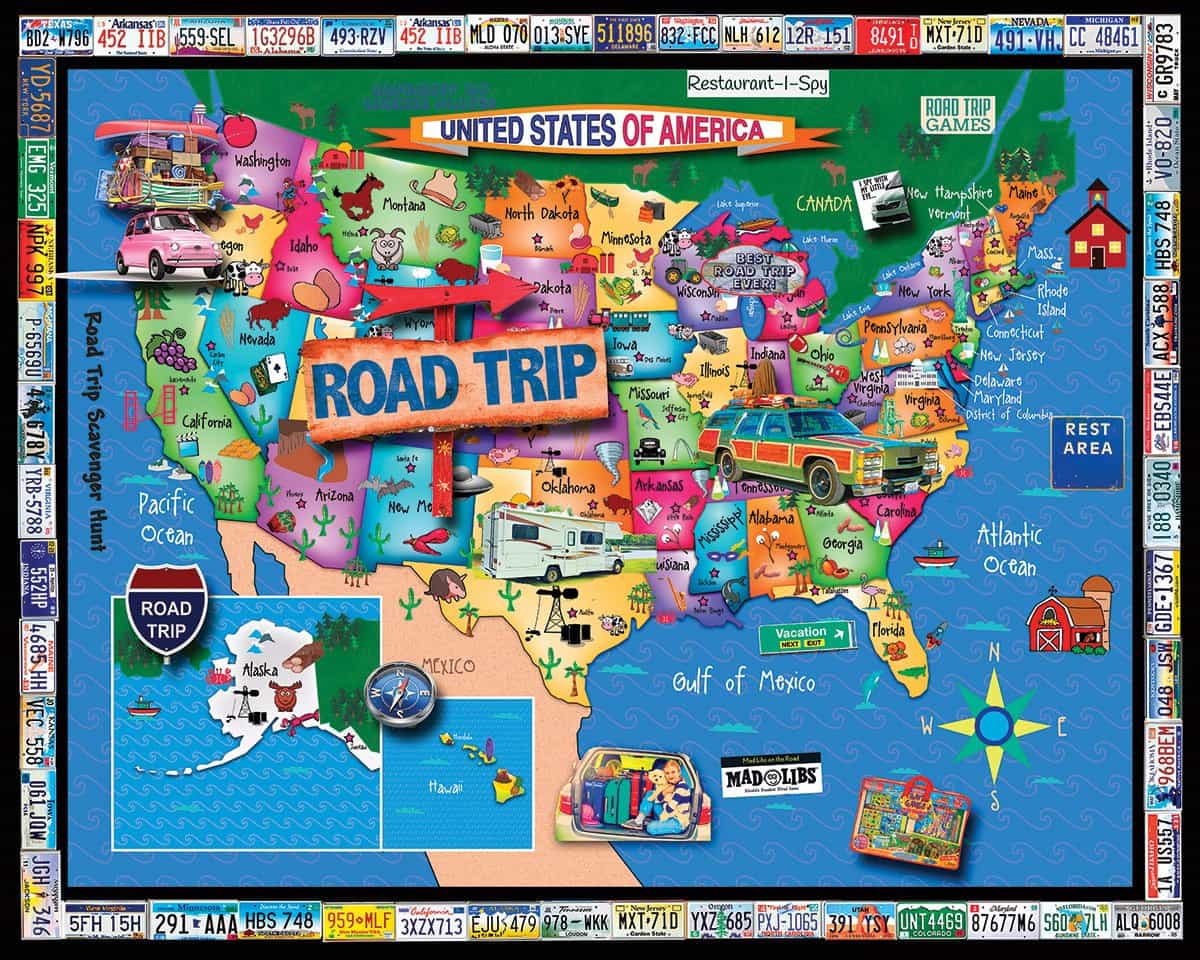 Family Vacation 1000pc Puzzle