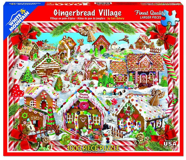 Gingerbrad Village 1000pc Puzzle