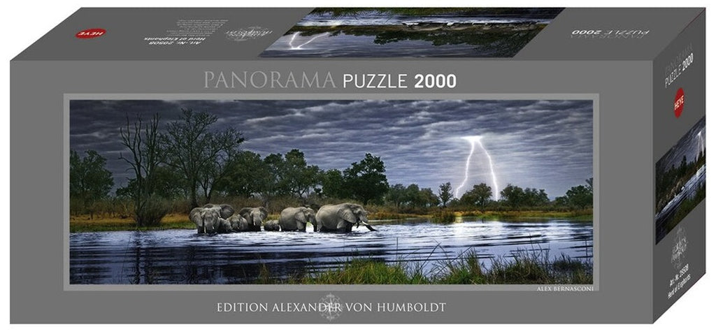 Herd of Elephant AVH 2000pc Puzzle