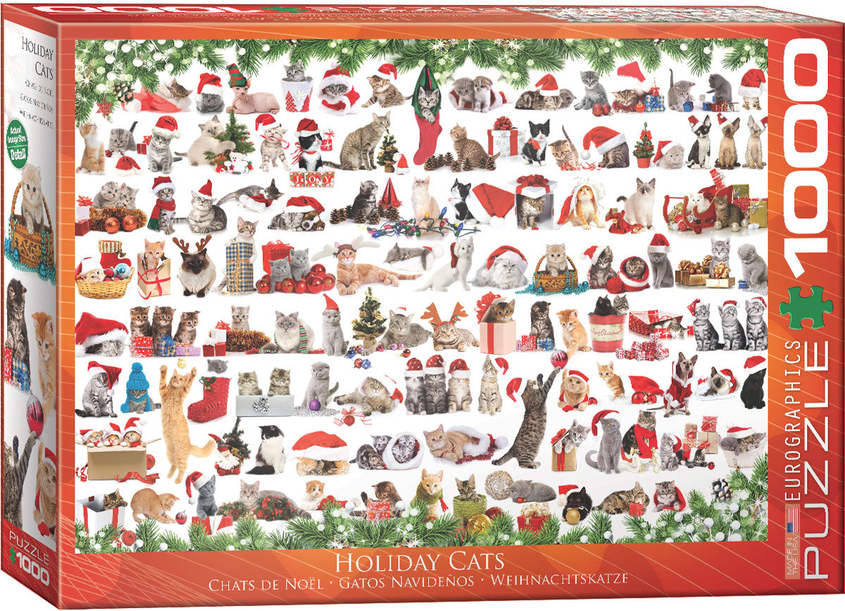 Christmas Kittens 1000pc Puzzle