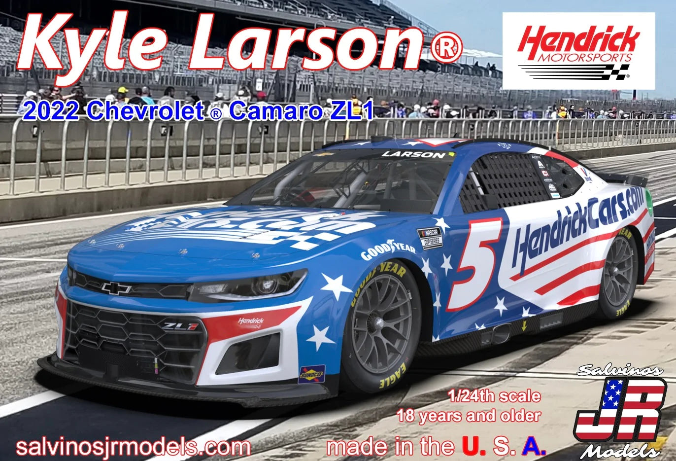 1/24 Hendrick Motorsports 2022 Chevrolet Camaro Kyle Larson #5