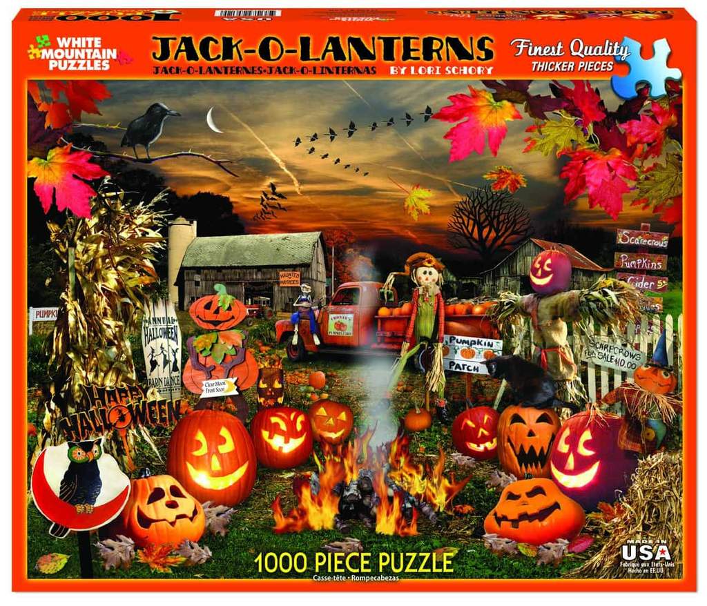 1000pc Jack O Lanterns Puzzle