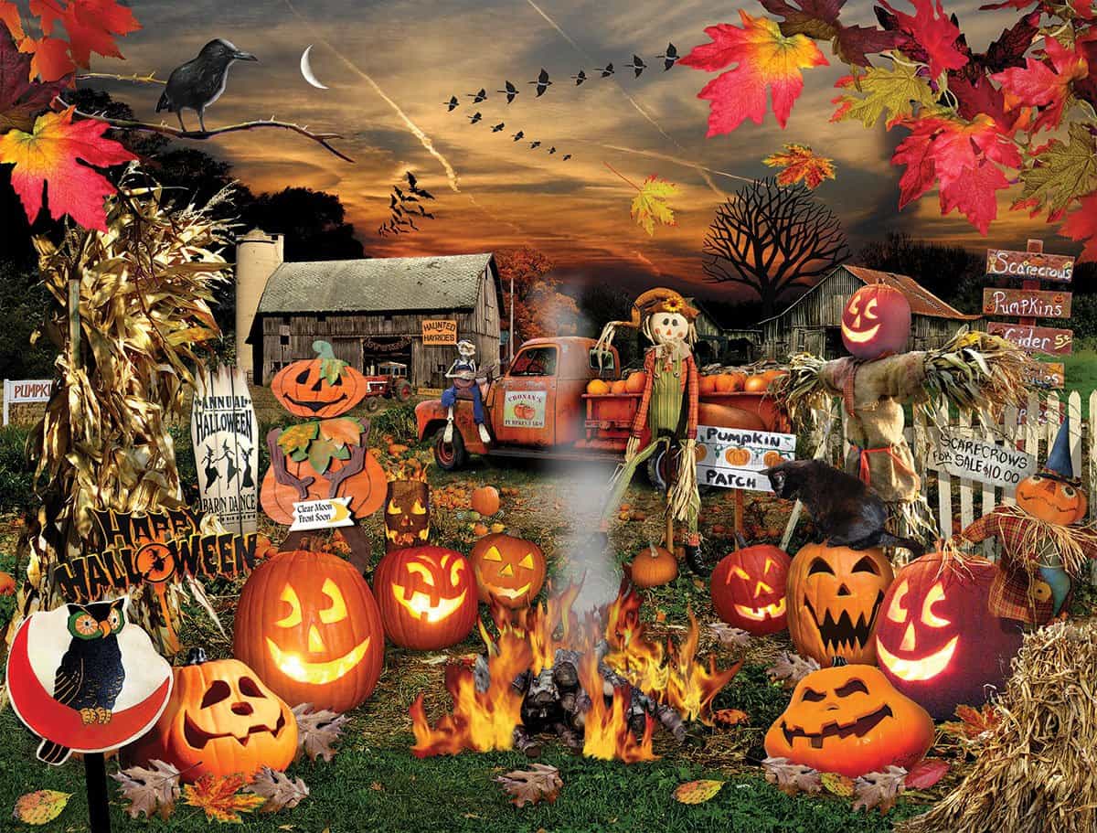 1000pc Jack O Lanterns Puzzle
