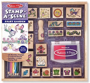 Fairy Garden Stamp-A-Scene Set