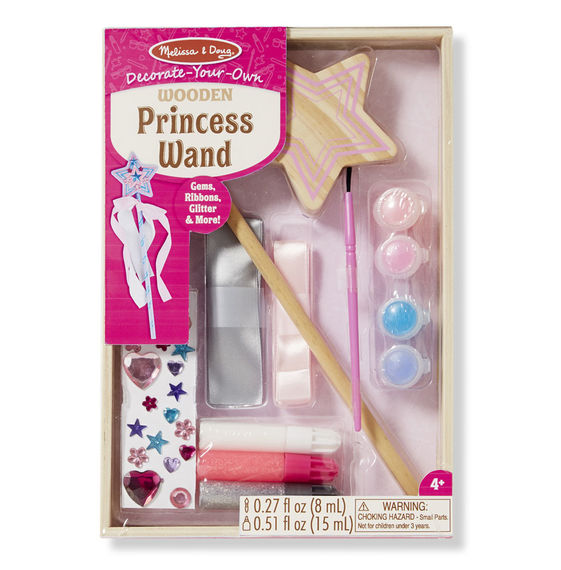 Decorate-Your-Own Wooden Princess Wand