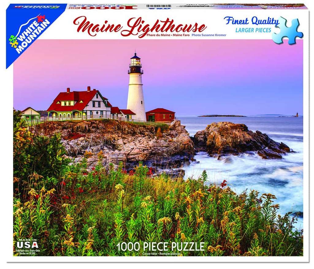 1000pc Maine Lighthouse Puzzle