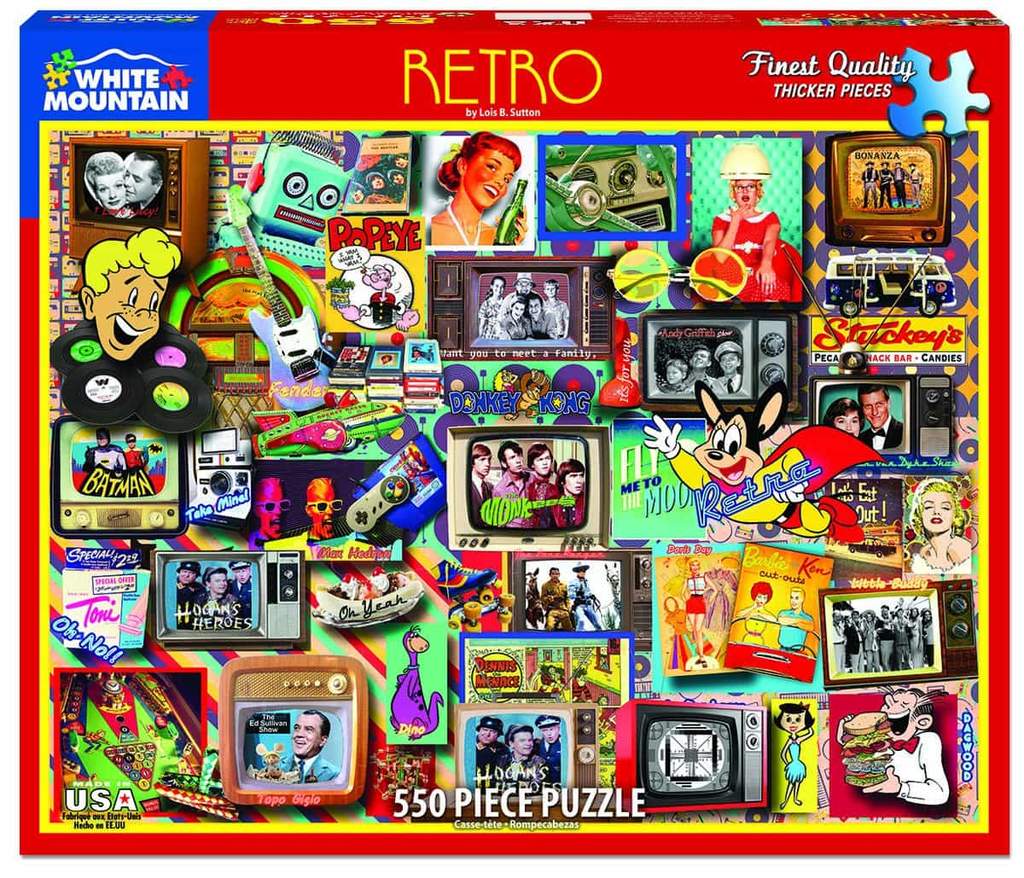 550pc Retro Puzzle