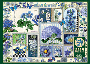 Blue Flowers 1000pc Puzzle