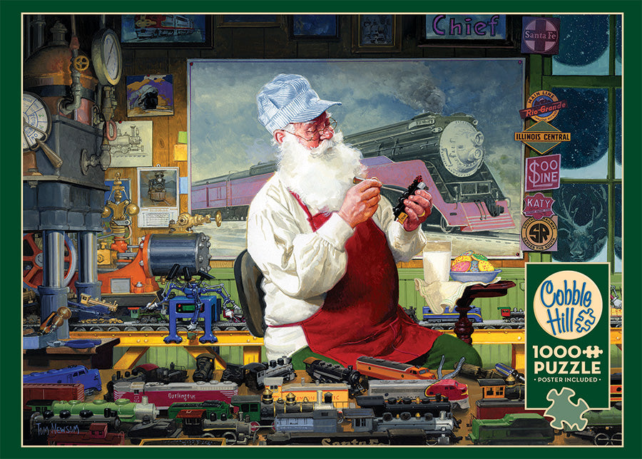 Santa's Hobby 1000pc Puzzle